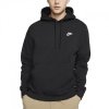 Nike bluza męska z kapturem czarna NSW Club Fleece Hoodie BV2654-010 Nike bluza męska z kapturem czarna NSW Club Fleece Hoodie BV2654-010
